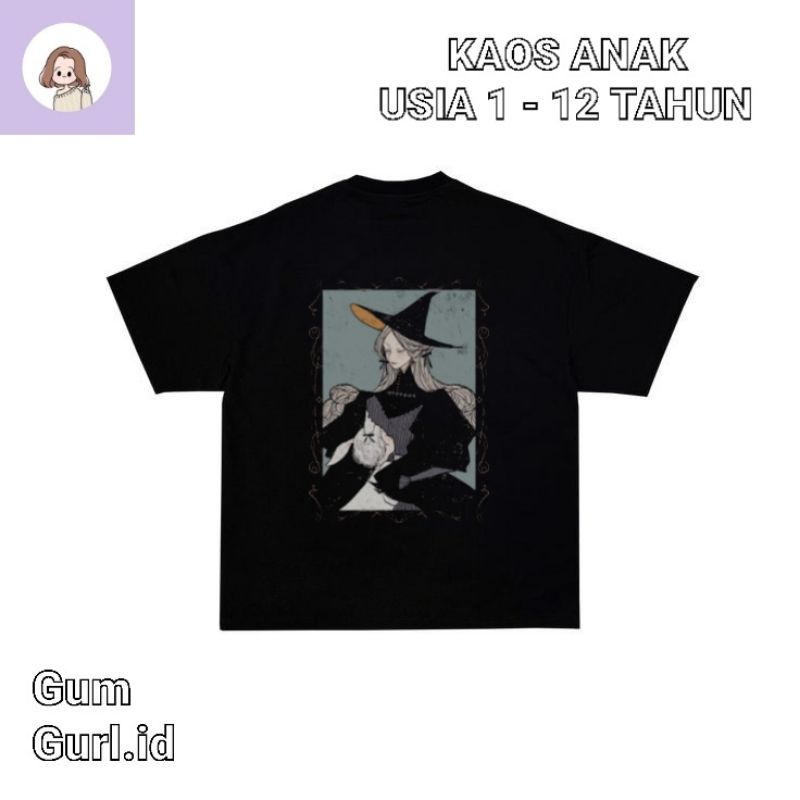 Kaos baju anak PRINCESS AND KIDS tshirt DISNEY oversize lokal hitam laki laki perempuan jumper baby 