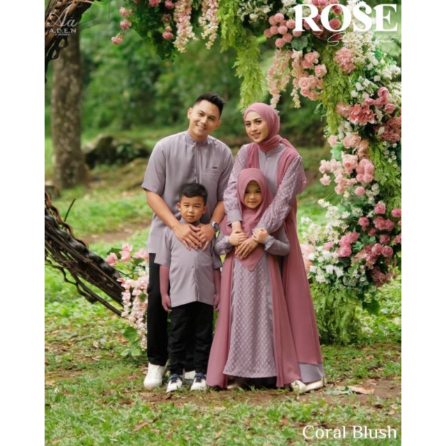 Rose Dress Family Series by Aden Hijab | Bagian 2 | Original by Aden Hijab