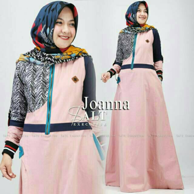 JOANNA DRESS ori by SALT EXECUTIVE / gamis kasual syari
