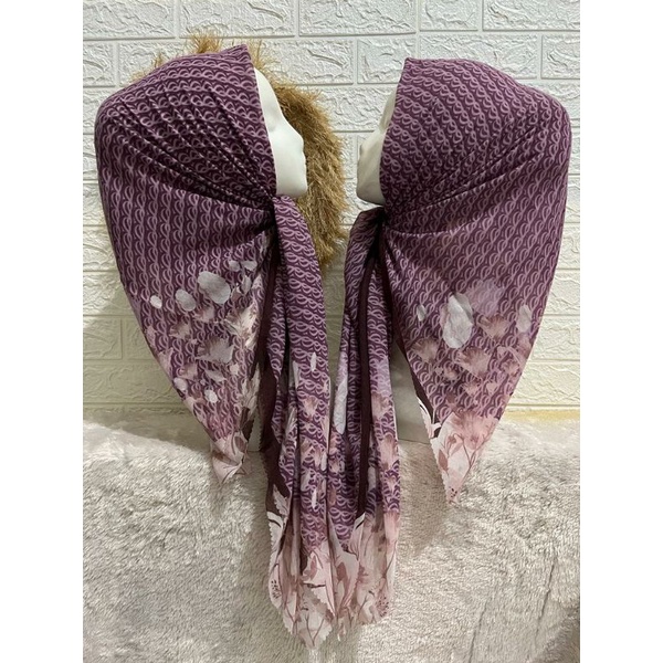 hijab voal segiempat motif like lasabelle