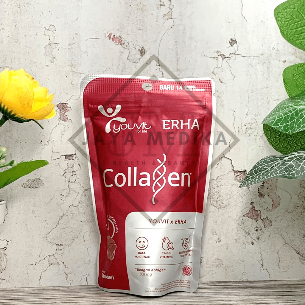 Youvit x Erha Collagen Isi 14 Gummies