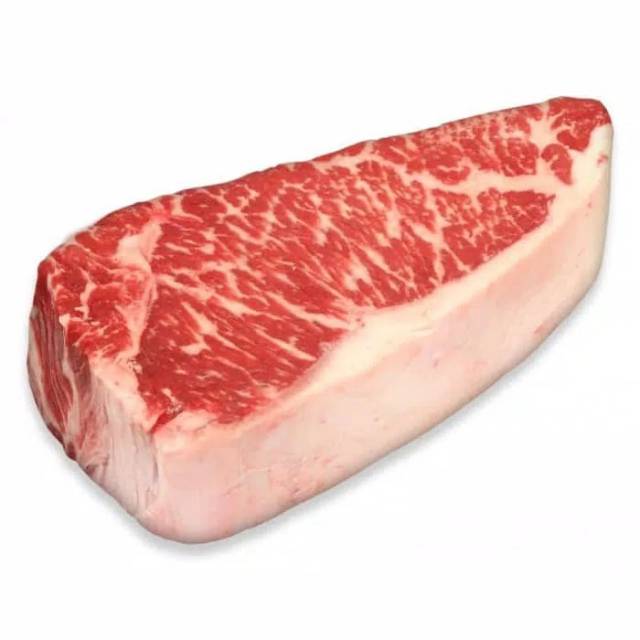 

Daging Sapi AUS Striploin Black Angus Grain Fed Steak 180-200gr