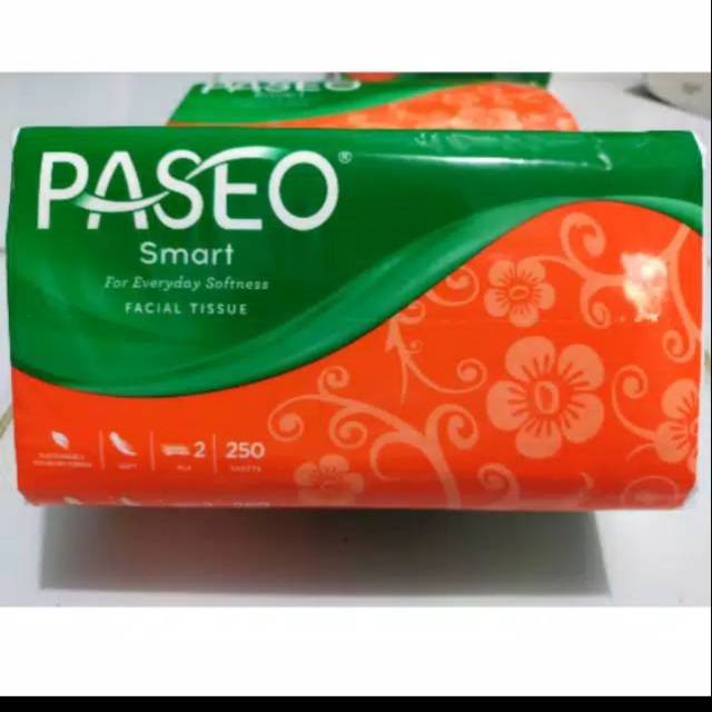 Tissue paseo 250 sheet.