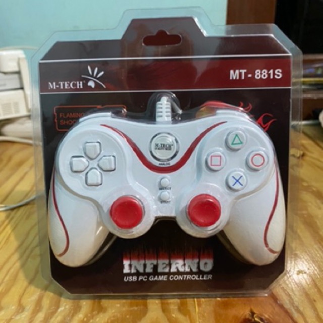 Gamepad Single Shock Controller Joystick Stik Mtech - Gamepad Single Inferno M-tech Inferno MT-881S