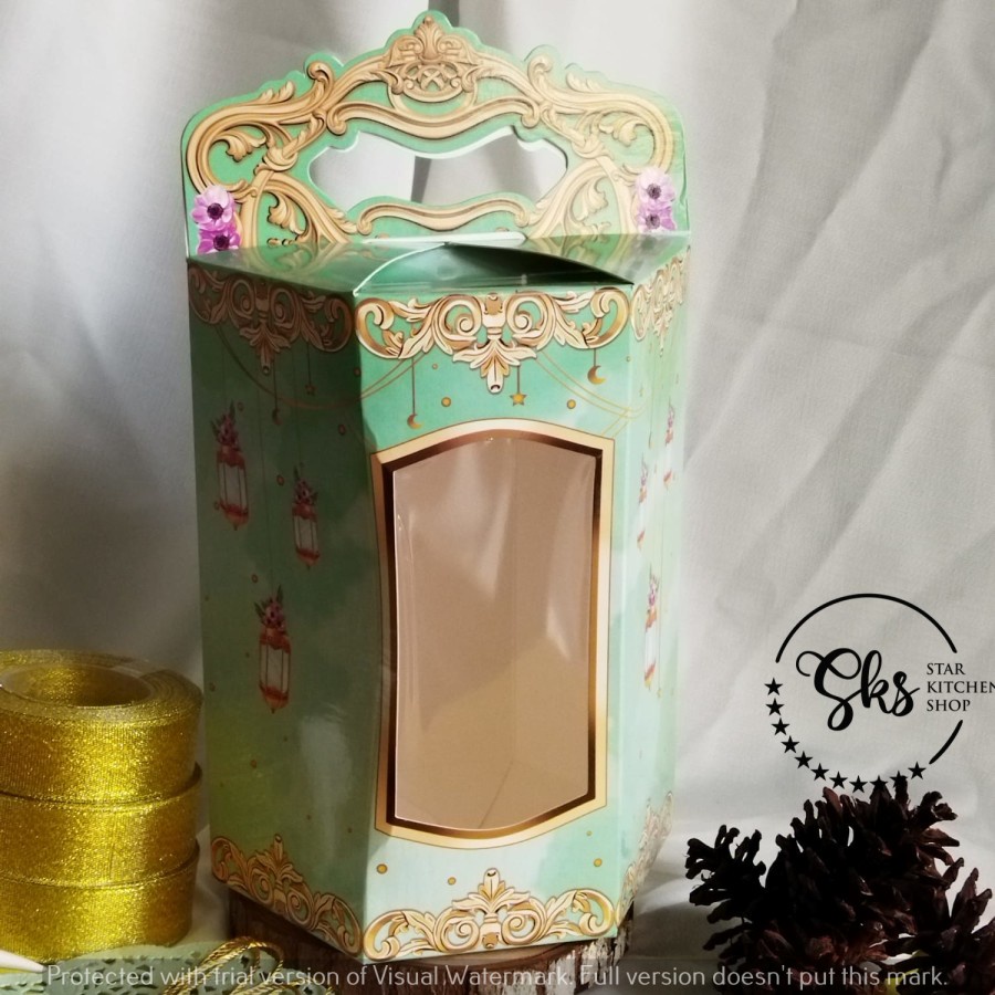 dus box 3 toples kue kering lebaran idul fitri