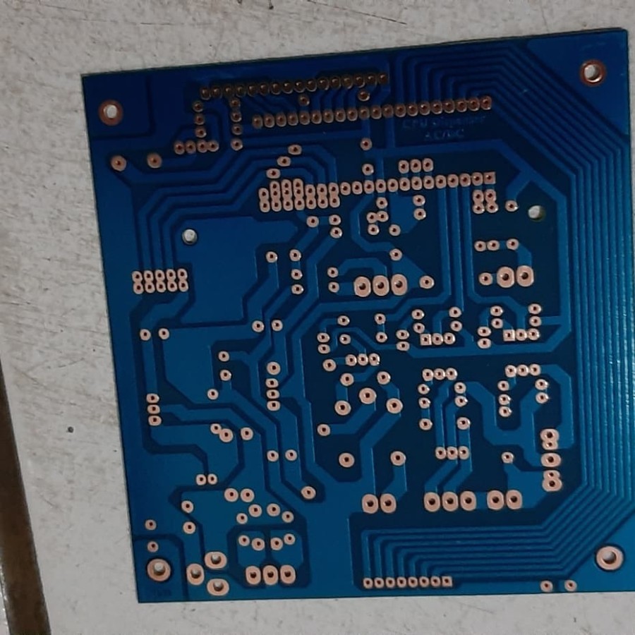 PCB CPU Controller Pom Mini Bahan Pertinak FR2