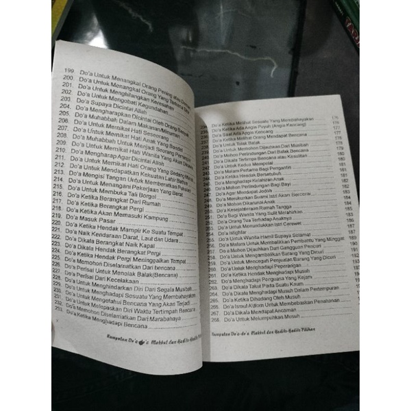 buku kumpulan doa- doa makbul 14x19cm