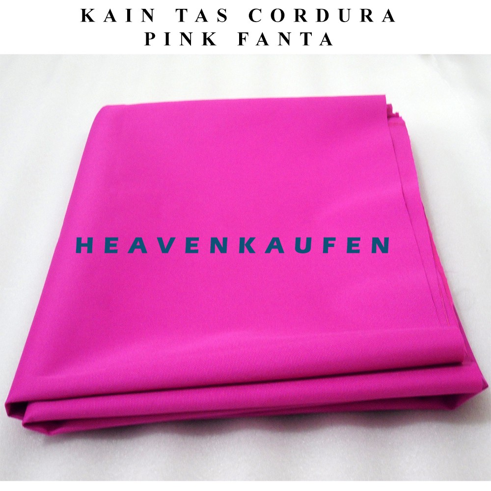 Kain Tas Cordura Warna Pink Fanta Meteran