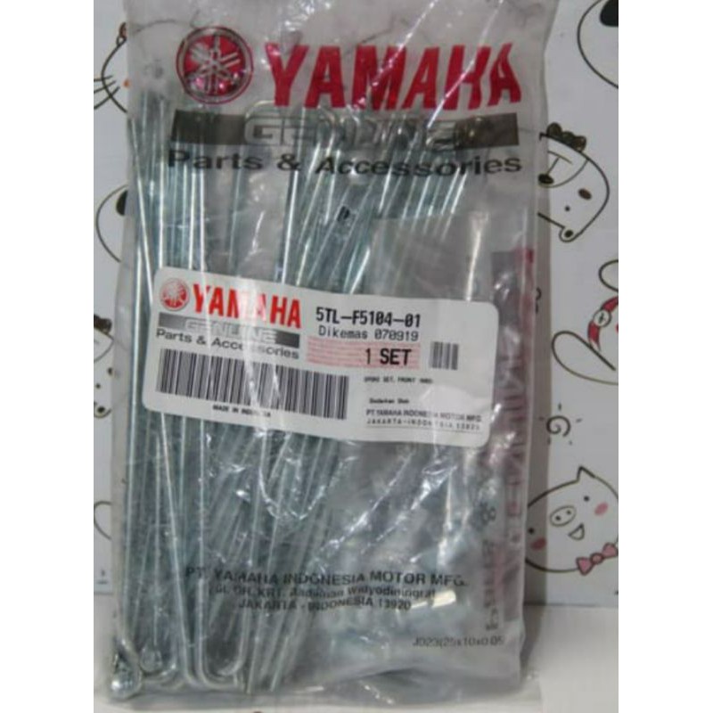 RUJI JARI JARI DEPAN MIO ASLI ORI YAMAHA 5TL F5104 01