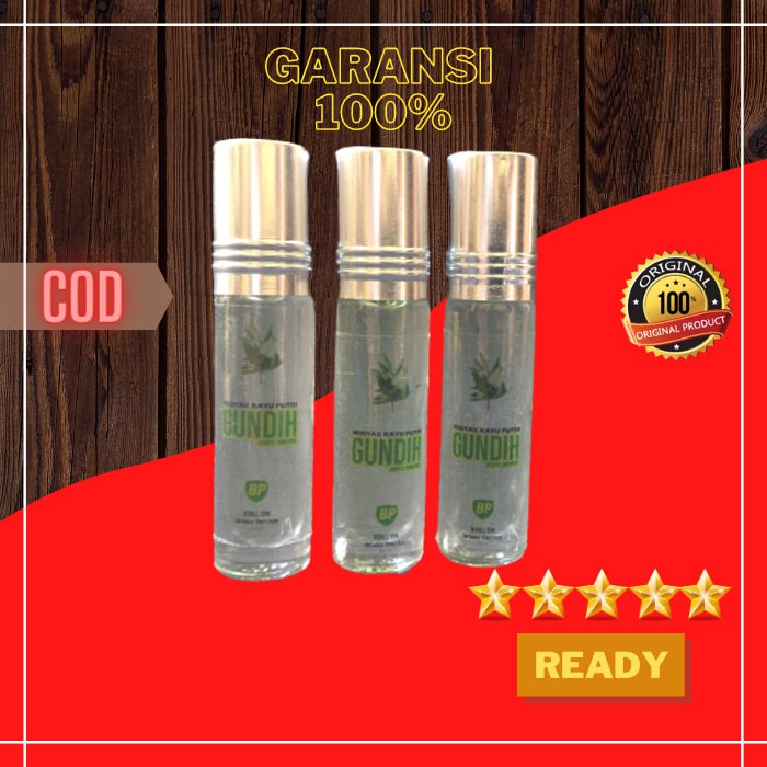 DISTRIBUTOR 10ml Roll On Minyak kayu Putih Murni /Minyak Asli Gundih /Minyak Kayu Putih Gundih