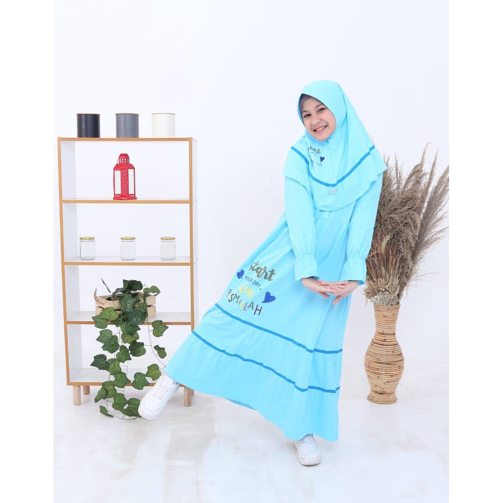 Gamis anak Set Gamis Alisha by Mini Dolphin