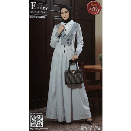 Poeva PV-0322004 MELLIFLUOUS Gamis By Tuneeca Diskon Sale Promo Long Dress