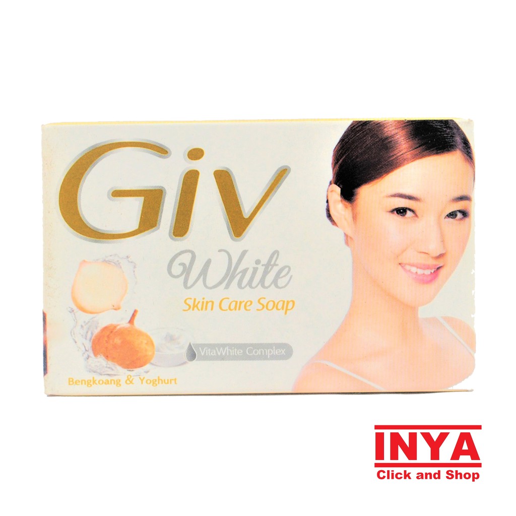 GIV BENGKOANG &amp; YOGHURT WHITE SKIN CARE SOAP 76gr - Sabun Batang