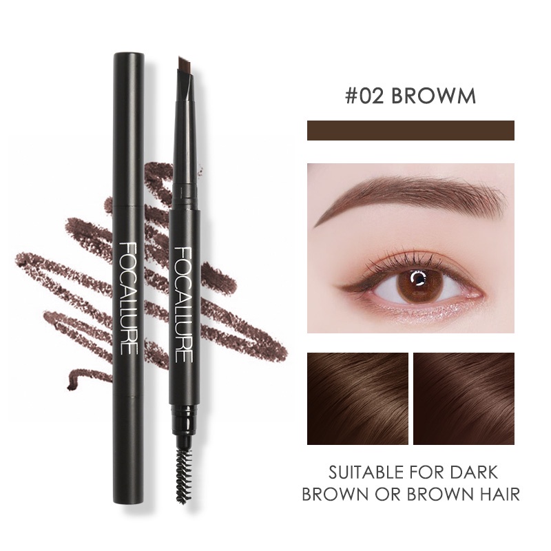 FOCALLURE Waterproof Long-Lasting Eyebrow Pencil - FA18