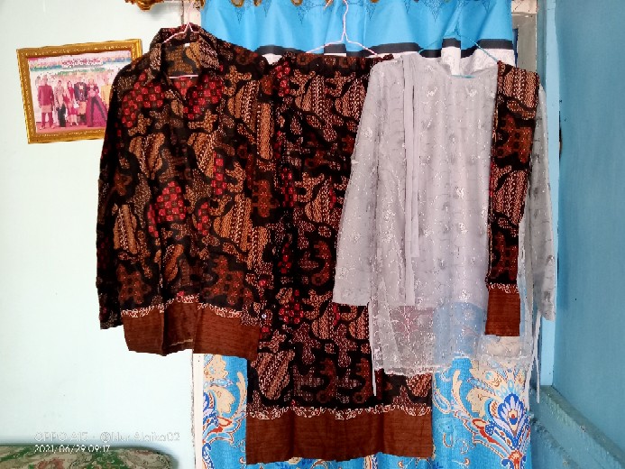 Batik Couple Aziza Tulle Mutiara | Batik Alisha Terbaru Murah | Sarasvati Store