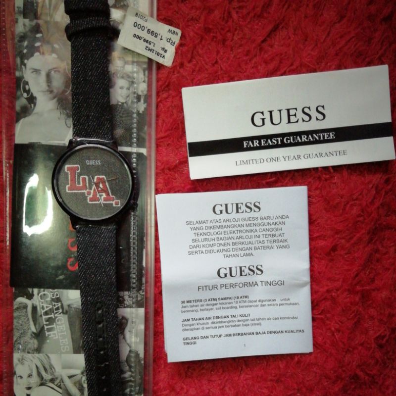 GUESS WATCH ORI / JAM TANGAN GUESS ASLI