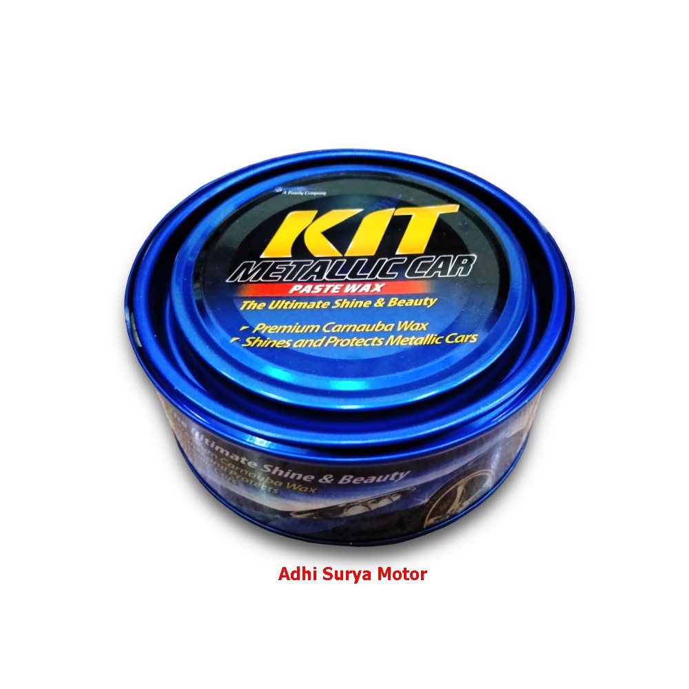 KIT Paste Wax Metalic 225Gr Kaleng Biru
