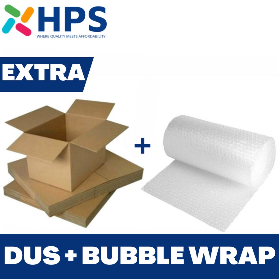 

Tambahan Packing Ekstra Dus + Bubble Wrap (WAJIB)