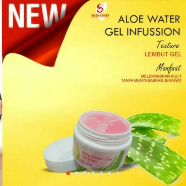 Aloe water gell infussion