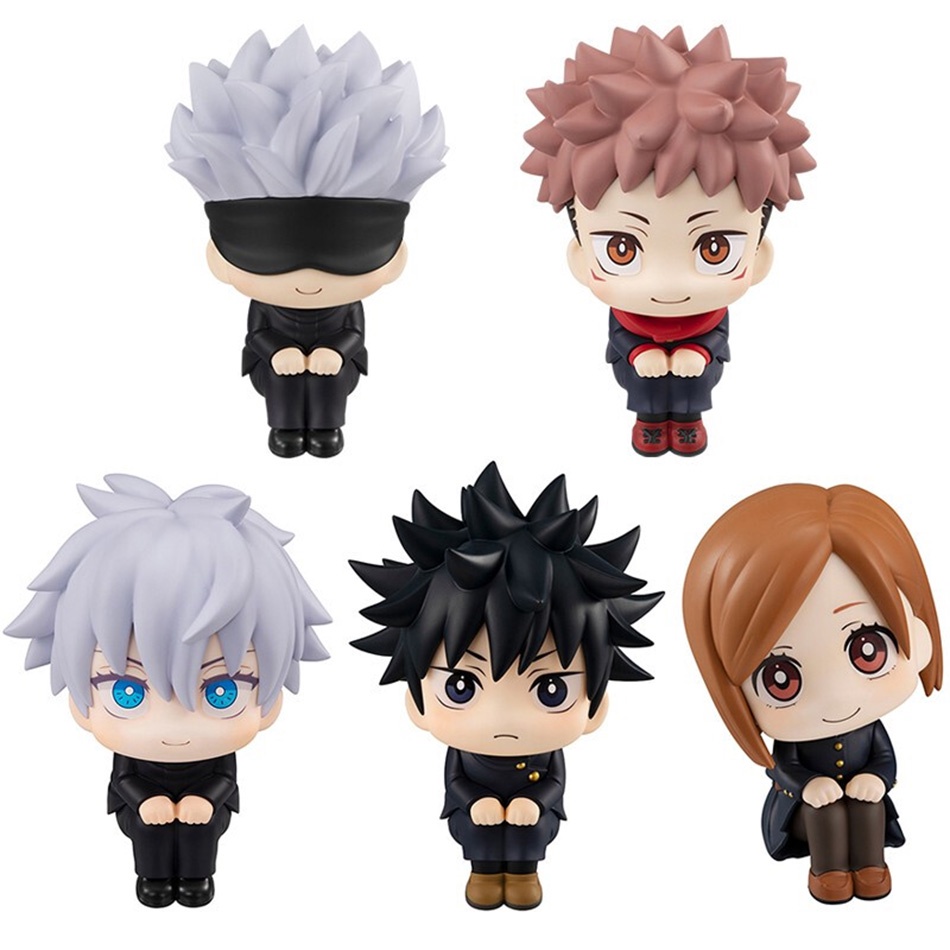 Action Figure Anime Jujutsu Kaisen Yuji Gojo Satori Fushiguro Megumi Kugisaki Bahan PVC Ukuran 10cm Untuk Dekorasi