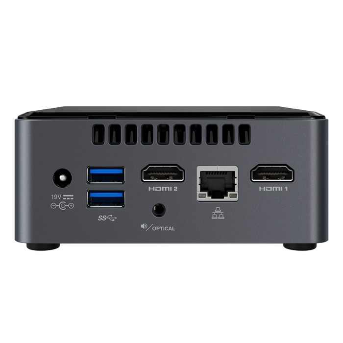 Intel NUC 7CJYH (Full Set) - Intel Celeron J4005 + SSD 120GB + RAM 8GB + Windows 10 ORI