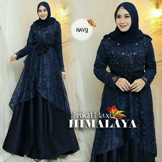 MAXI HIMALAYA KOMBI BRUKAT dM / MAXI DRESS MUSLIM | HIGHT QUALITY PREMIUM!!