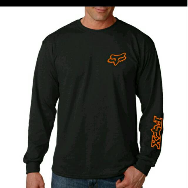Kaos T shirt Lengan Panjang Fox Elegant