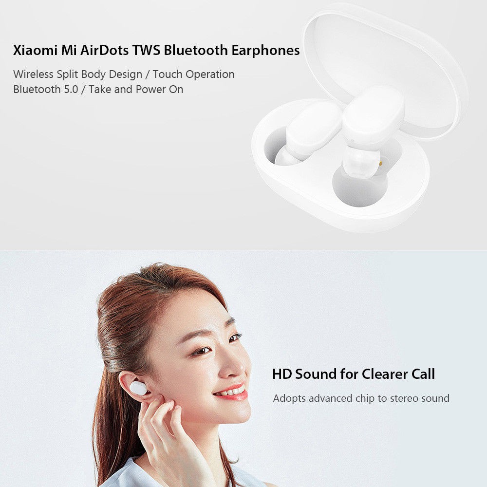 Xiaomi Airdots TWS Earphone Bluetooth Wireless