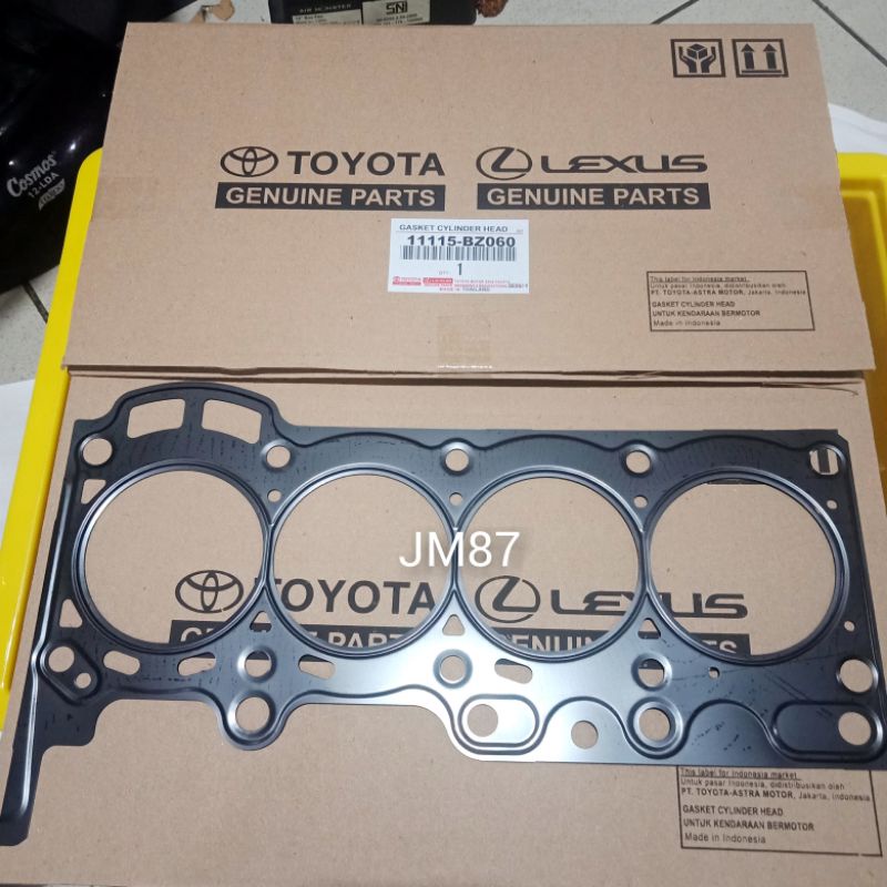 PAKING ONLY BESI GASKET CYLINDER HEAD PLATE AVANZA XENIA GRANDMAX 1.3CC 1300CC