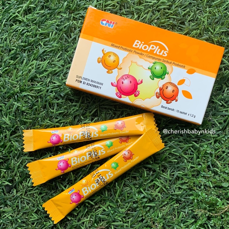 Bio Plus Probiotik / Prebiotik CNI BioPlus Bakteri Baik Pencernaan Anak Dewasa