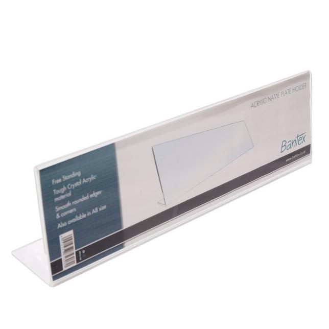 

Borong Bantex Name Plate Acrylic Slanted Display 8856 08 Sign Holder Akrilik Terjamin