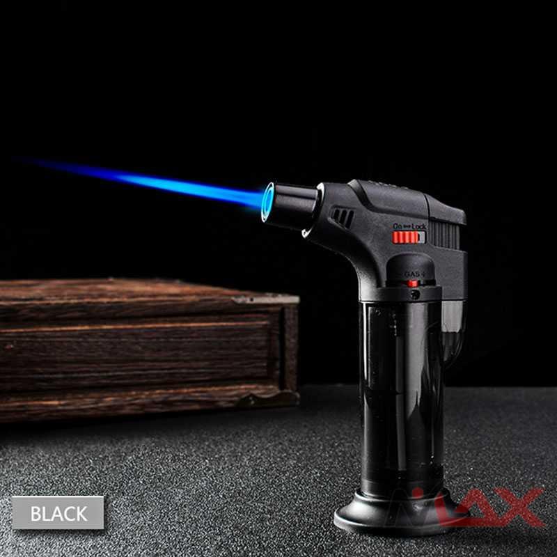 Firetric Korek Api Gas Butane Torch Jet Windproof - HQ0935 Warna Hitam