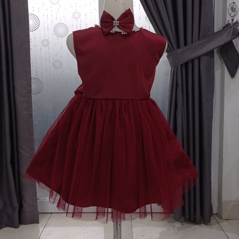 WKCOLLECTION ASYILA GAUN PESTA ANAK | GAUN ANAK | DRESS ANAK PEREMPUAN