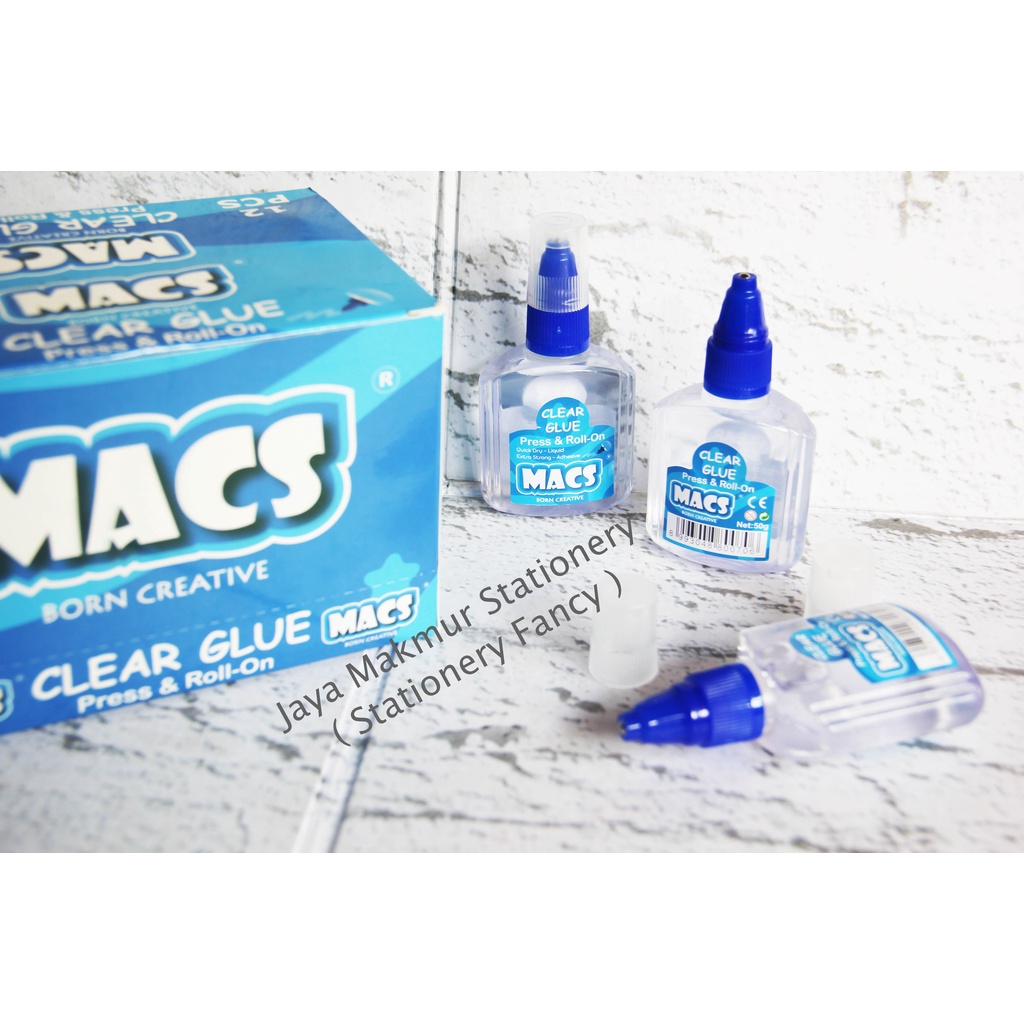 Lem Cair Bening 50g Macs (Eceran)