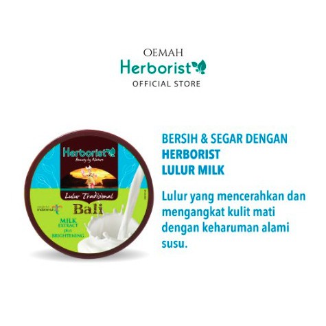 IDOLAKU Herborist Lulur Tradisional Bali Milk 100gr