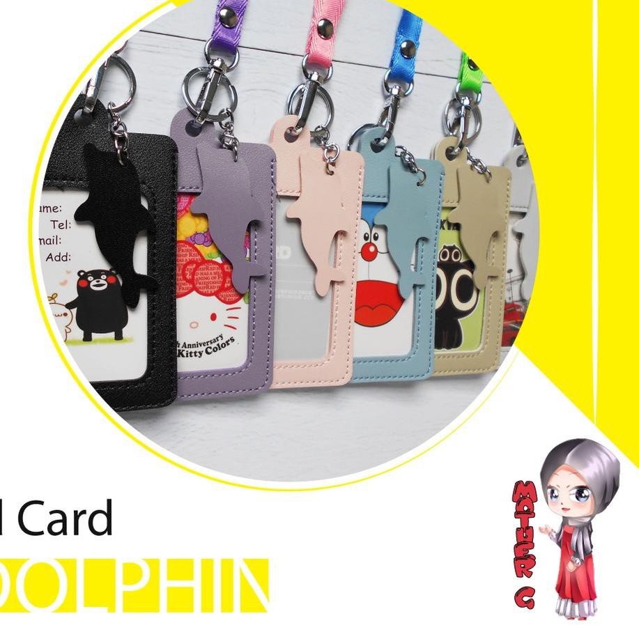 

✧Terbaik✧ 120 Name Tag Holder DOLPHIN | Id Card Holder | Card Holder Dolphin Kualitas IMPORT - MOTHE