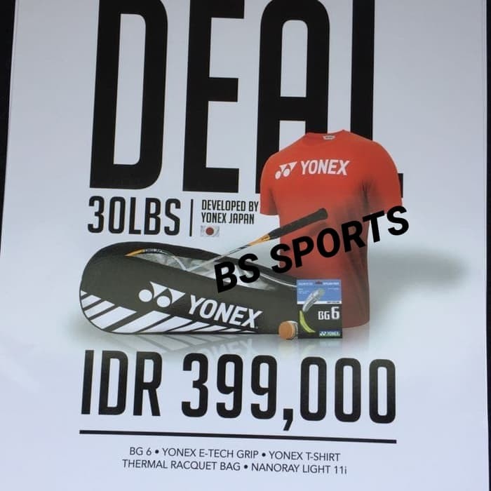 Langsung Order RAKET BADMINTON RAKET YONEX NANORAY LIGHT 11i ORIGINAL Berkualitas