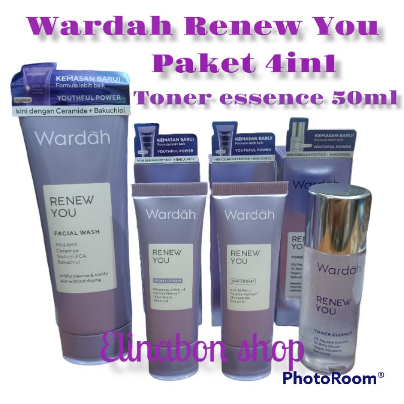 Wardah Renew You paket 4 in 1