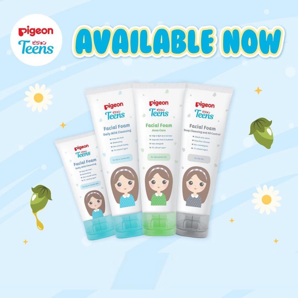 ❤ PAMELA ❤ Pigeon Teens facial Foam / Sabun Muka / Pembersih Wajah