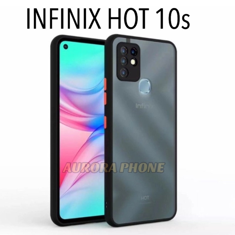 Infinix Hot 10s Frosted Camera Frosted Infinix Hot 10s Soft Case Infinix Hot 10s Frosted Cassing Infinix Hot 10s