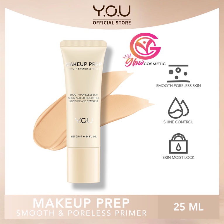 YOU MAKEUP PREP SMOOTH AND PORELESS PRIMER 25ML