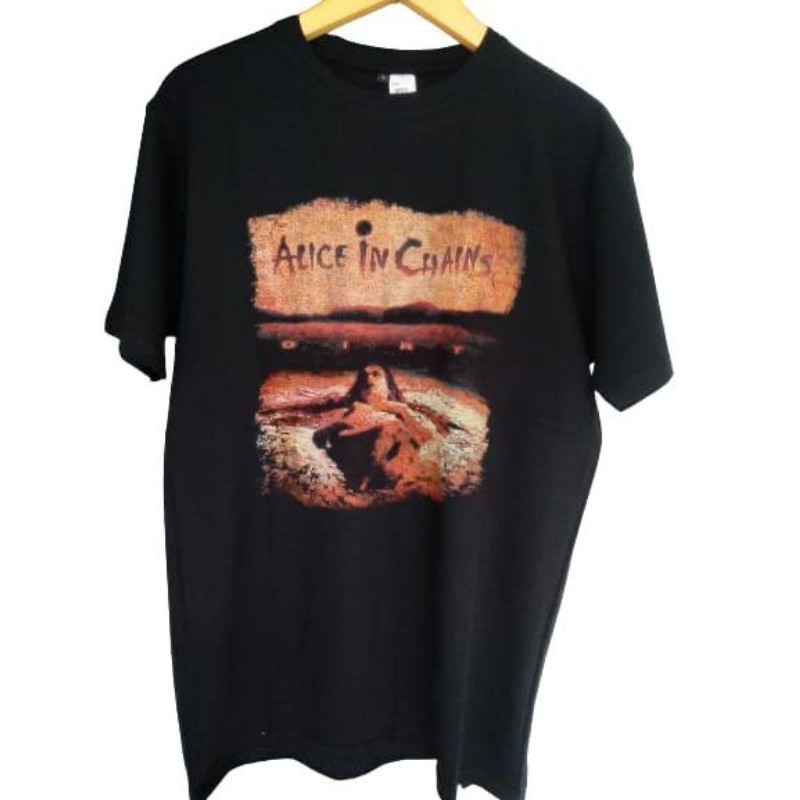 KAOS TSHIRT ALICE IN CHAINS BAJU BAND MERCHANDISE ROCK GRUNGE ALICE IN CHAINS DIRT