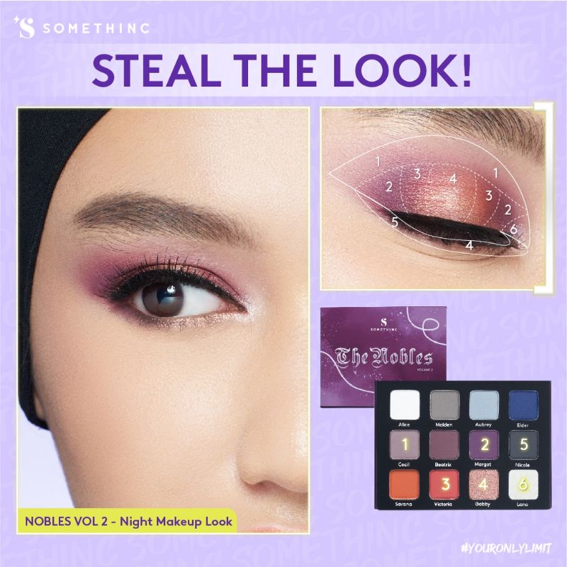 Somethinc The Nobles Pro Pocket Pallete Eyeshadow Vol 1 Vol 2