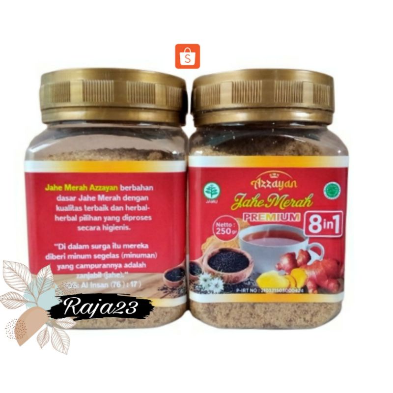 

Jahe Merah 8 in 1 Azzayan Obat Herbal Atasi Penyakit Rematik Asam Urat Pegal Nyeri Persendian 100% Ori