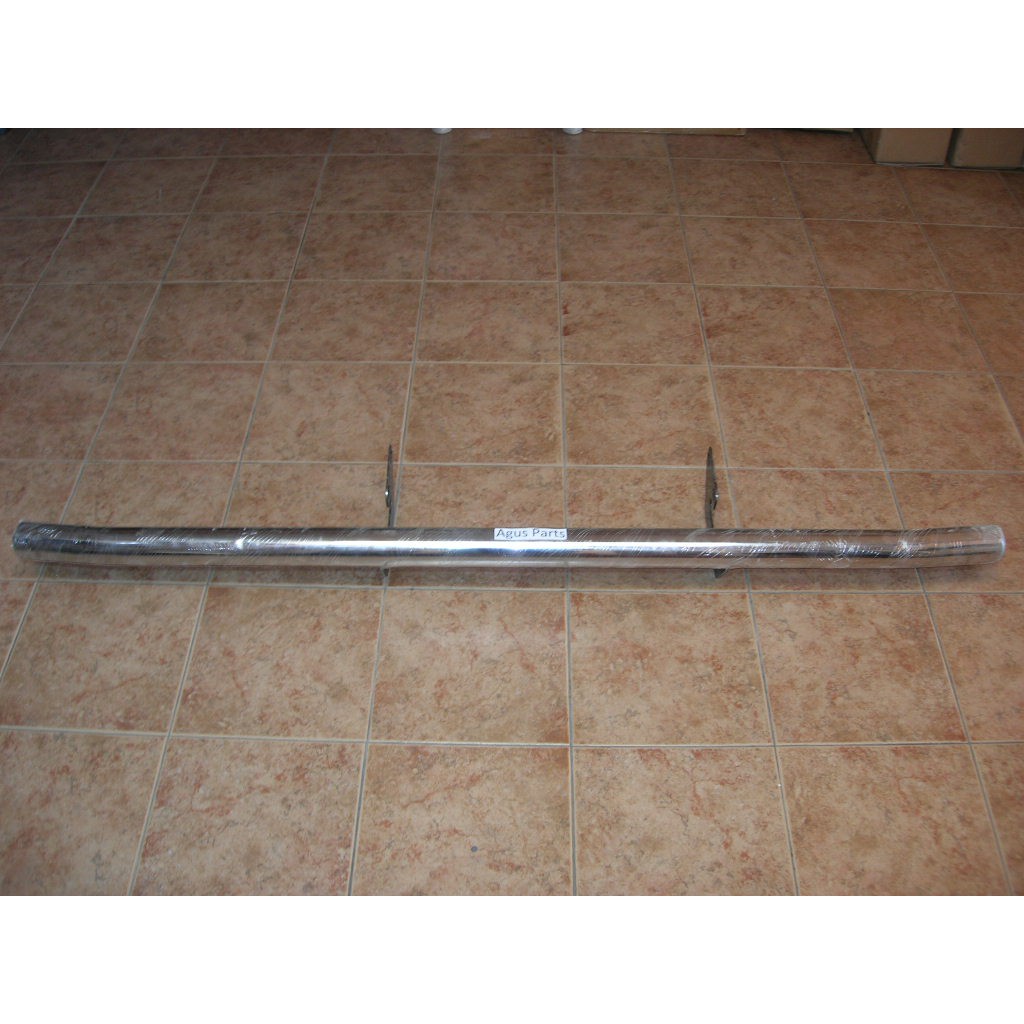 Isuzu Bumper Belakang Polos Panther New Hi Grade Tahun 1997-2000 (Bulat)