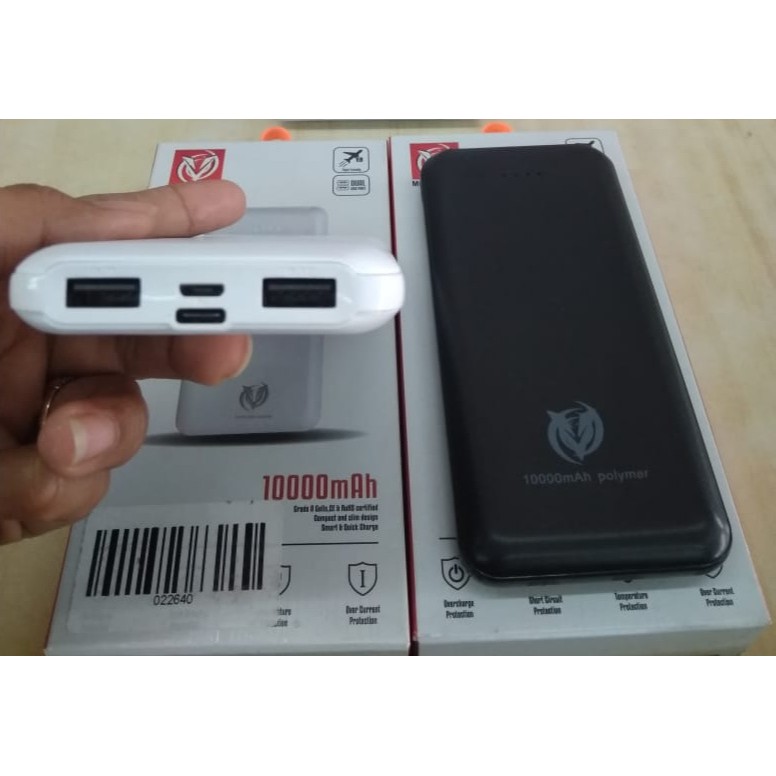 PowerBank 10000mAh 37Wh 2A Quick Charge Pesawat EVO A17