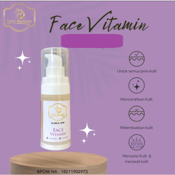 Face Vitamin UBC || Umi Beauty Care || By UMI ALFATIH