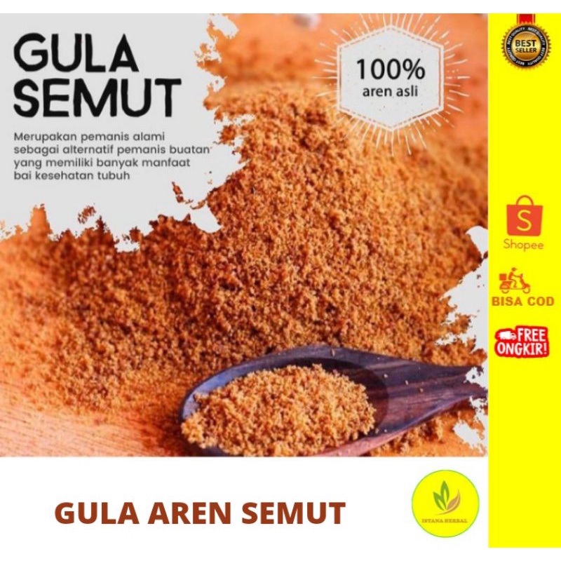 

GULA AREN SEMUT 500gr/100% GULA AREN ASLI/MENINGKATKAN DAYA TAHAN TUBUH/MELANCARKAN PEREDARAN DARAH/MENCEGAH DIABETES/ORIGINAL/TERLARIS