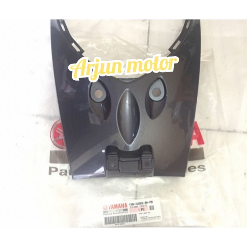 tameng depan fino grande biru doff original yamaha