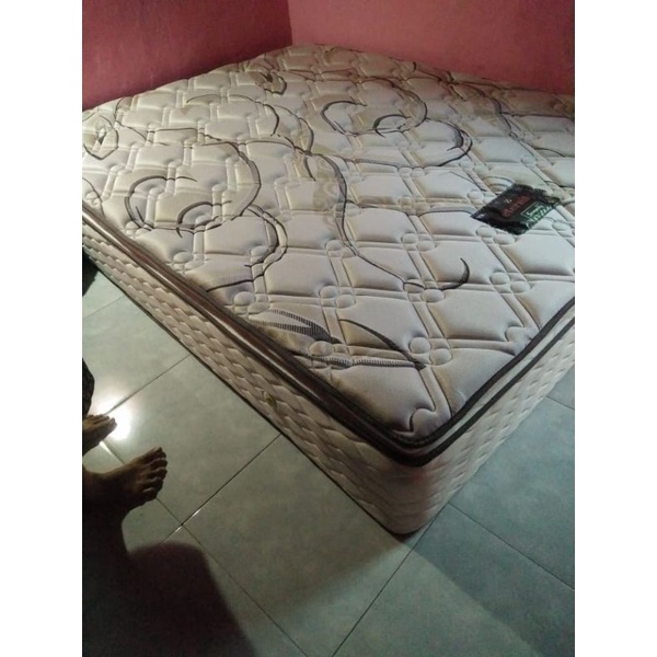 New Elite Eternity 200 x 200 cm serenity terbaik dikelasnya Kasur spring bed 33 cm real pillow top m